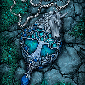 Обложка к книге Н. Ясминска "Заклинатель единорогов"