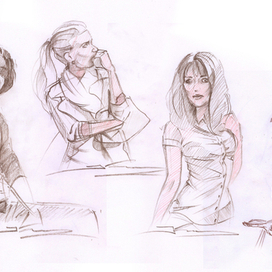 Эскизы Людей 1