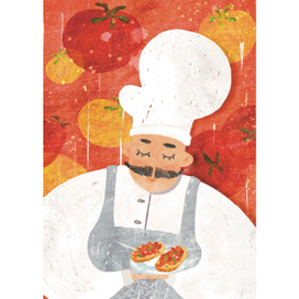 Иллюстрация для книги с рецептами