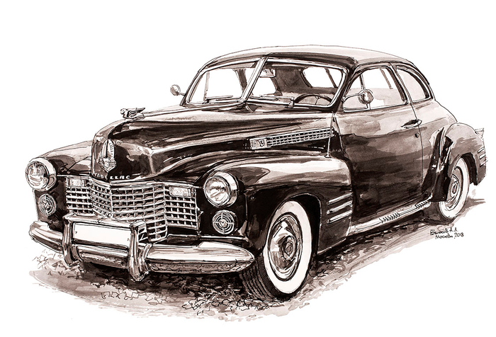 автомобиль 1941 Cadillac Series 62