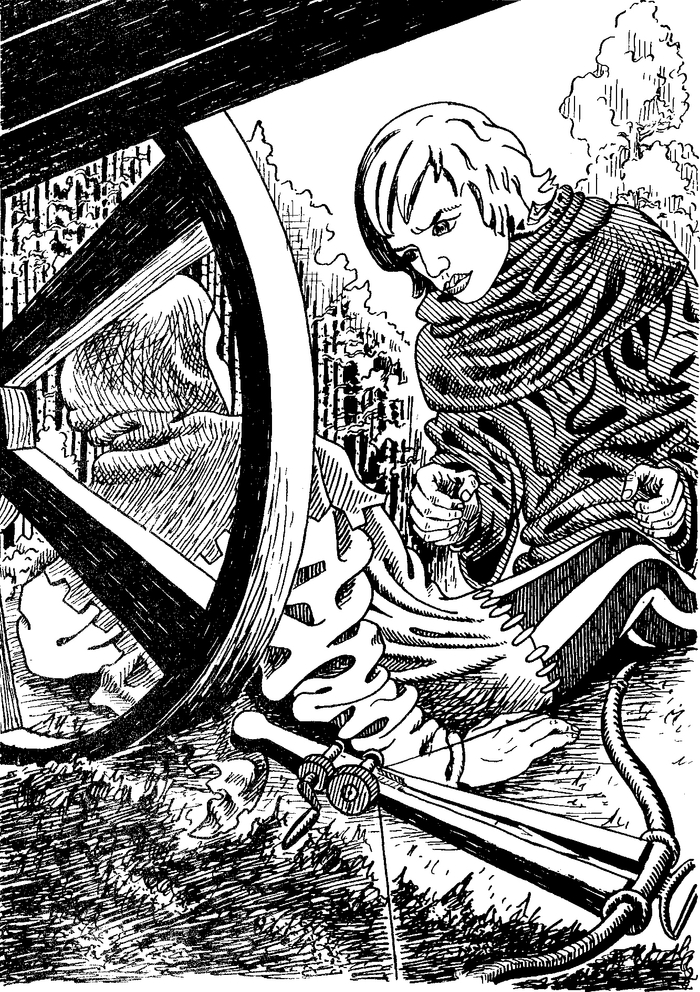 Иллюстрация к книге "Удивительные приключения Билла Грэлли"