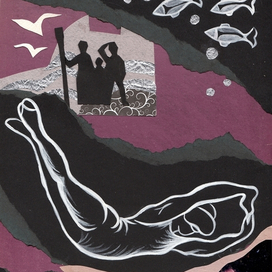 По мотивам утраченной мозаики на бассейне