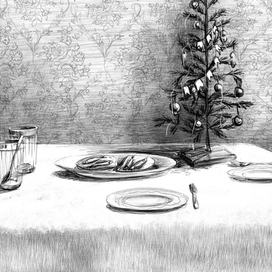 Новый год. Ленинград 41-42