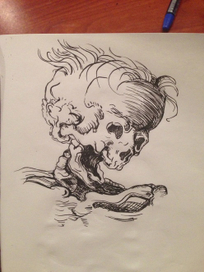 Копия со средневековой гравюры 