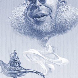 Гребенщиков Борис, шарж