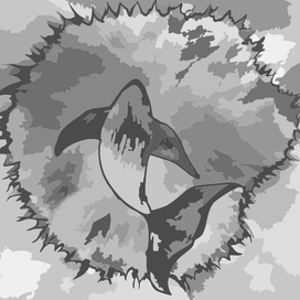 Кит под фодой