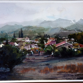 Этюд 23. Троодос.