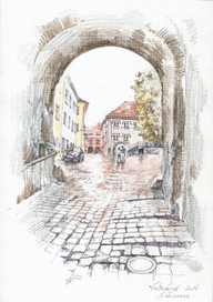 Сигишоара.Площадь