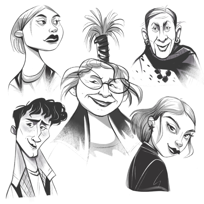 People sketches