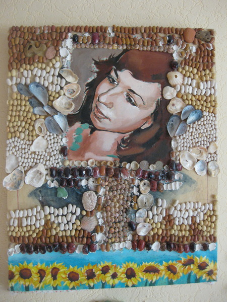 девочка в подсолнухах