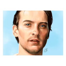 Цифровой портрет Тоби Магуайера