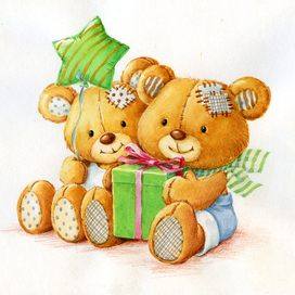 упаковка мишки