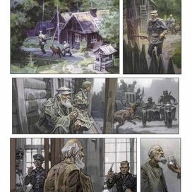 Комикс для декабрьского номера журнала "Военный"