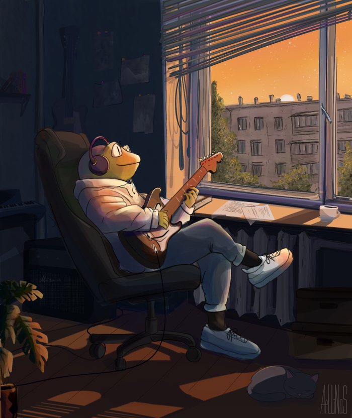 Лягушка Леонид