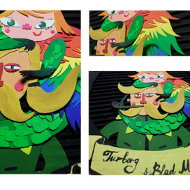 Подарок, аппликация