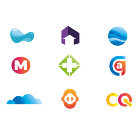 12 логотипов