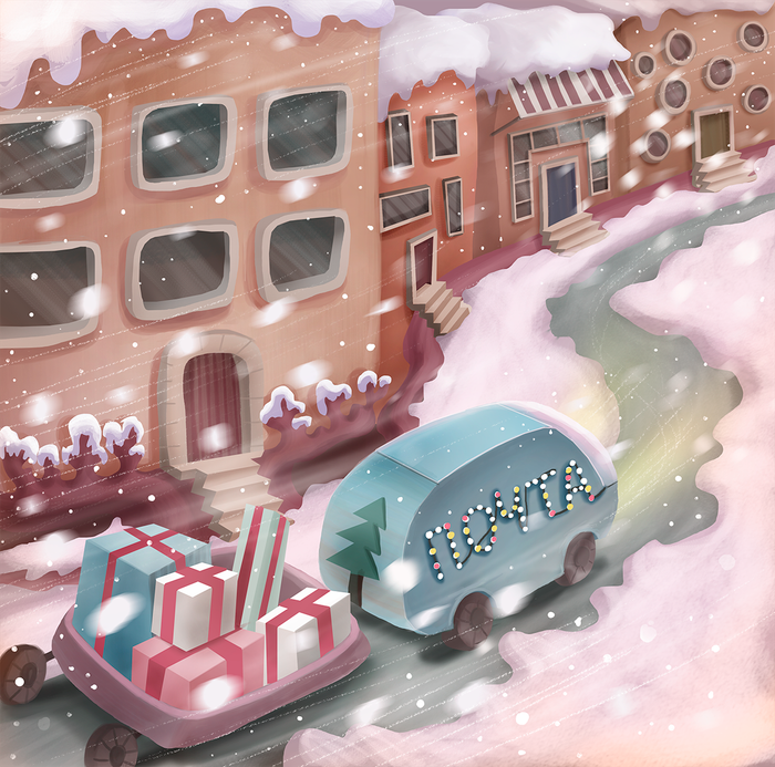 Праздничная почта :)