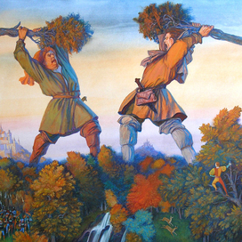 Битва великанов.