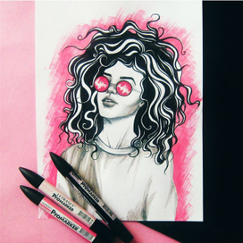 Розовые очки