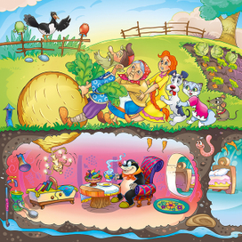 Иллюстрация для десткого журнала