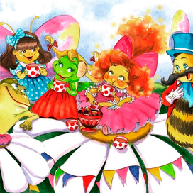 Букатая Жукашечка. К стихотворению К.Валаханович