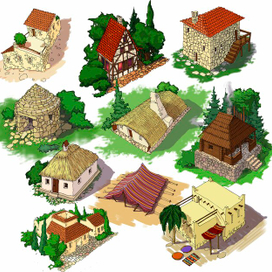 Традиционные жилища разных народов