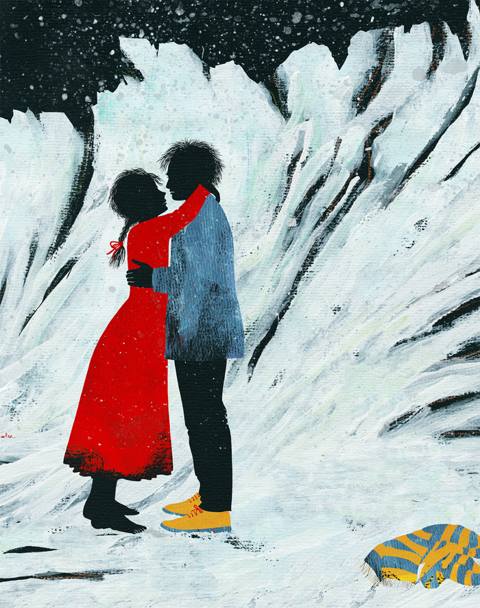 Иллюстрация - 20 к сказке Х.К. Андерсена "Снежная королева"