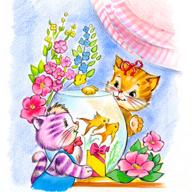 иллюстрация для журнала "Филя"