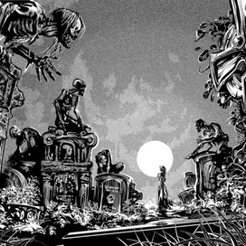 В лу-у-у-у-у-нном   сия-я-я-я-янье   кре-е-ест   серебри-и-ится!...