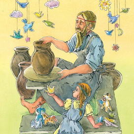 the fairy tale "The Craftswoman"