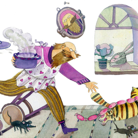 Сказка про художника и корову Музу