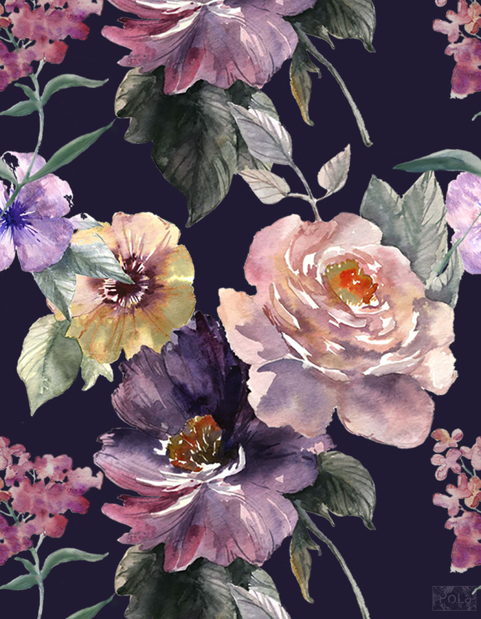 Grand floret sapphire