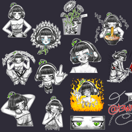 Стикер пак для Телеграмма