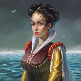 Девушка и море