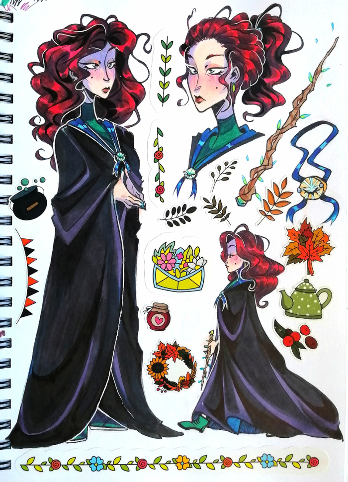 Harry Potter fan-char