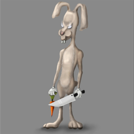 Концепт арт персонажа для игры