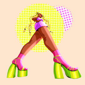 Арбузные туфли