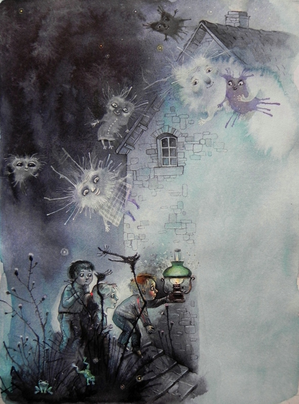 "Глупые дети вели наблюдения..."