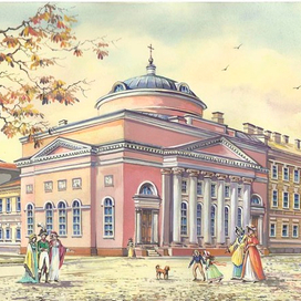 Петрбург,  храм на Шпалерной улице