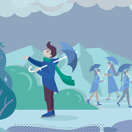 Иллюстрация для анимационного ролика