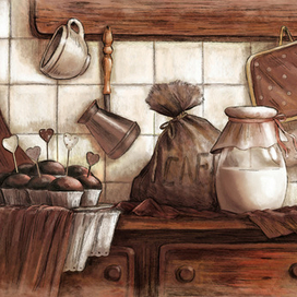 Кофейный натюрморт