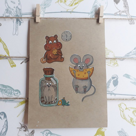 Они ну никак не могут накушаться :(