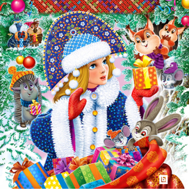 Старый Новый год 2024. Снегурка