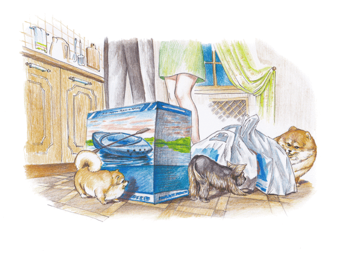 Иллюстрация к детской книге