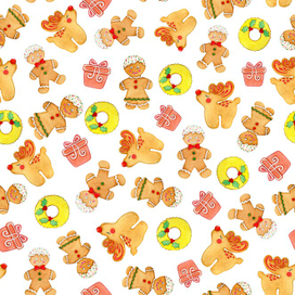 паттерн пряники