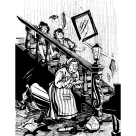 Иллюстрация к книге "Тринадцатая сказка " 