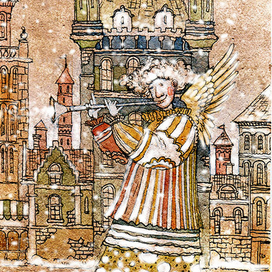 Рождественская открытка