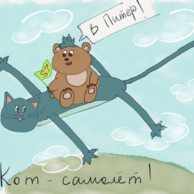 Кот-самолет 2