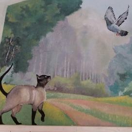 роспись стены