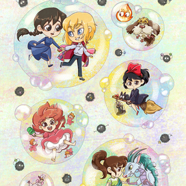 из фильмов Хаяо Миядзаке